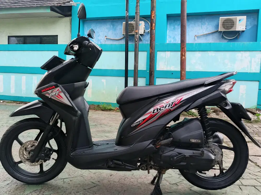 Honda beat fi 2016 stater tokcer halus mulus terawat