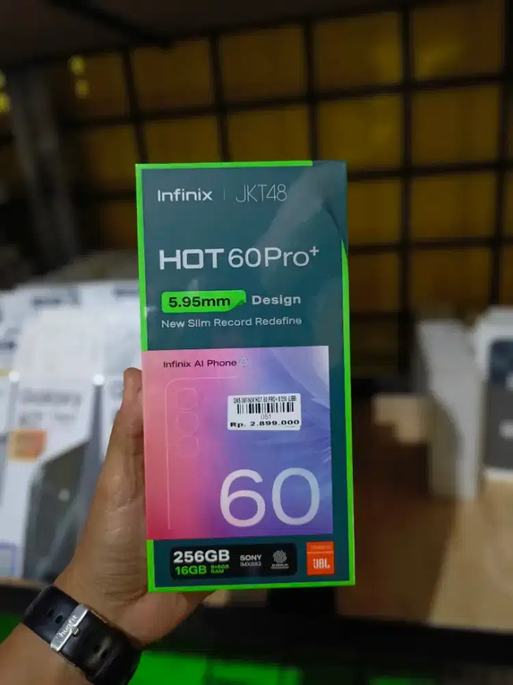 INFINIX HOT 60 PRO+ 16/256GB 'ATLANTIS DAHSYAT'