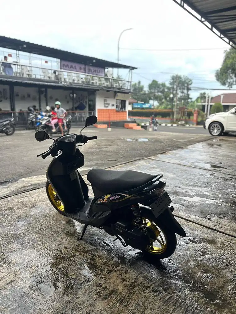 mio 5tl sporty non step, biru telur asin STNK