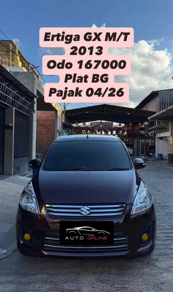 Suzuki Ertiga GX M/T 2013