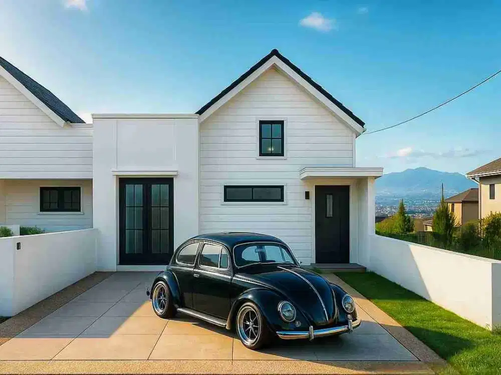 Hunian Mewah American Modern di Pusat Kota Malang, Dekat RS & Stasiun