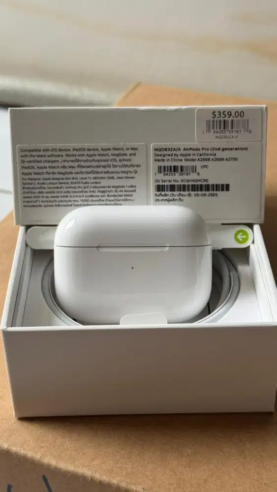 Airpods Pro Gen 2 Like New Free Case Cantik