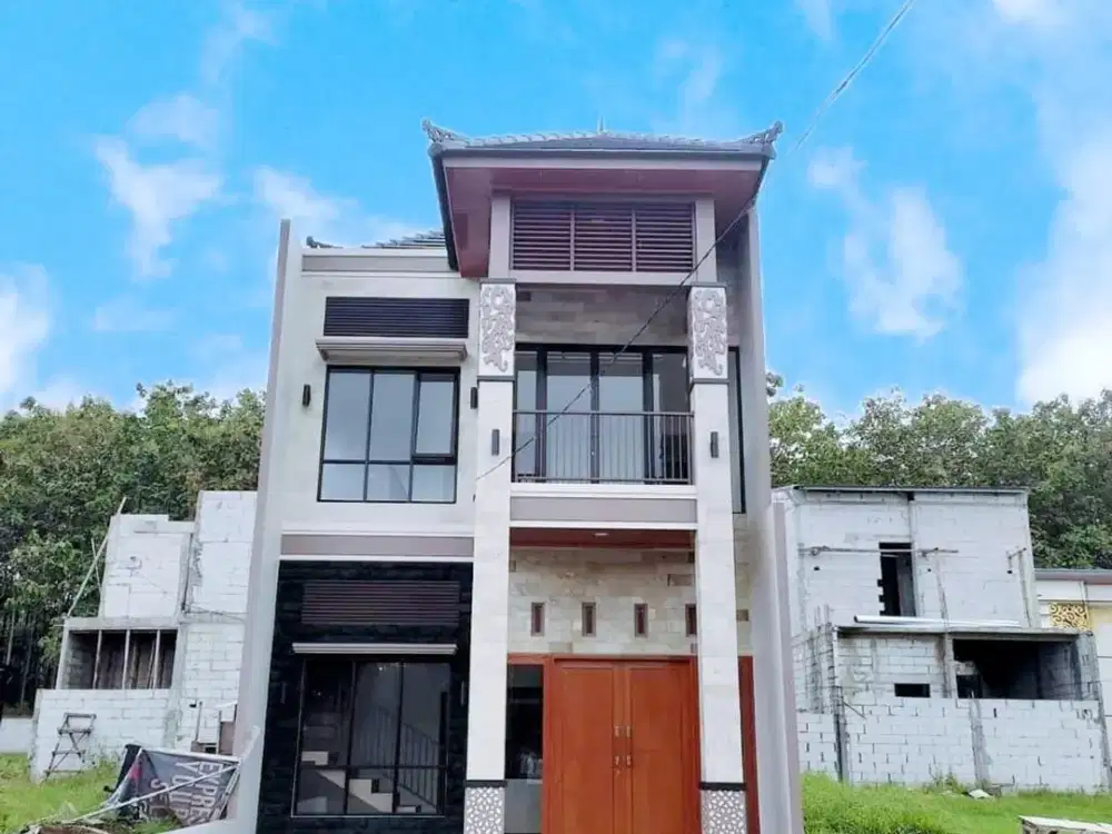 Rumah 2 Lantai SHM Carport 2 Mobil Dekat Tol Sawojajar