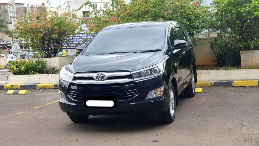 Km25rb toyota kijang innova v bensin 2019 hitam matic