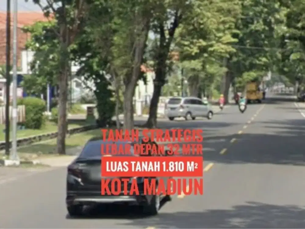 (H) Tnh Pekarangan Ciamiq LD 32 mtr, Jl. Mayjen Panjaitan KOTA MADIUN Mantapp