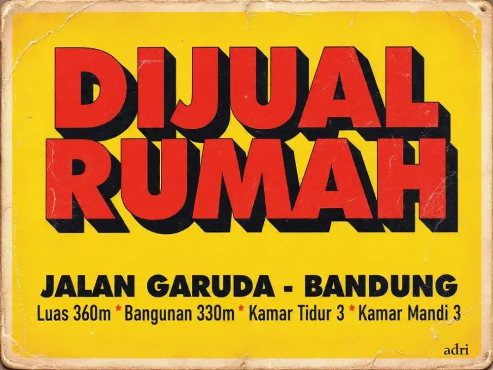 JUAL RUMAH MURAH DI, DADALI, GARUDA, ANDIR, PAJAJARAN, SUDIRMAN,