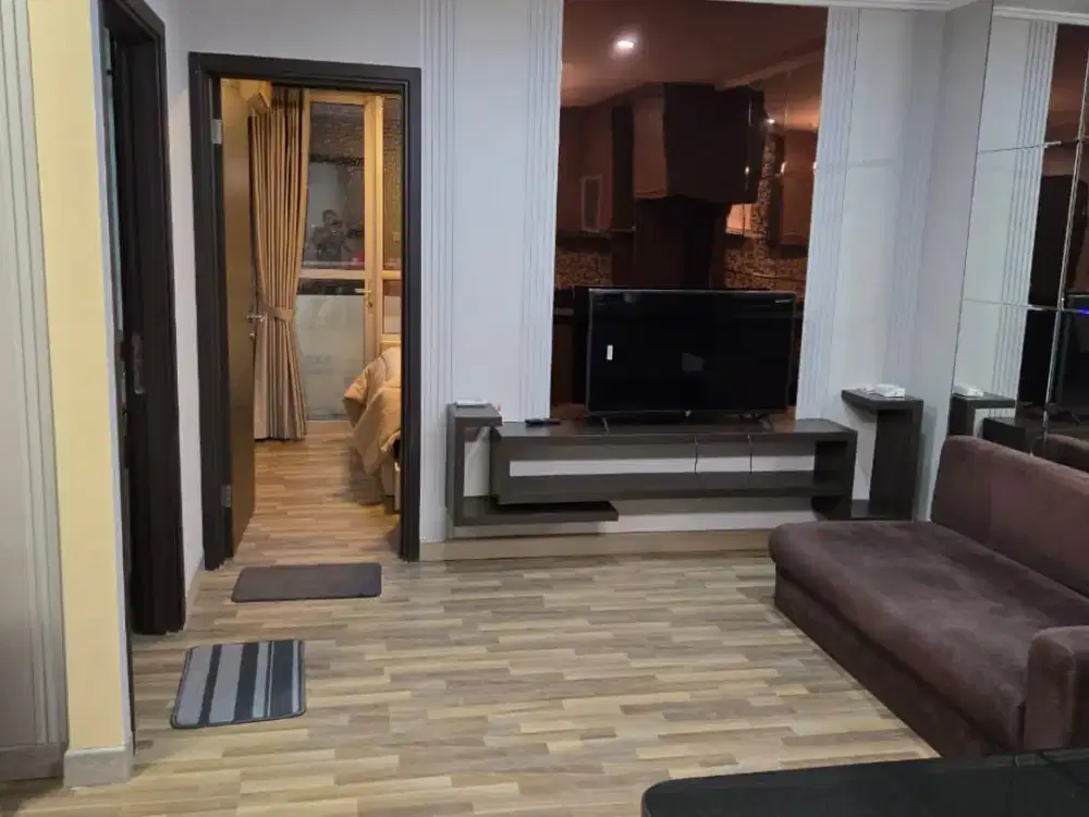 DISEWA APARTEMEN PALADIAN PARK KELAPA GADING TOWER C UKU 60 M2 FURNISHED BAGUS
