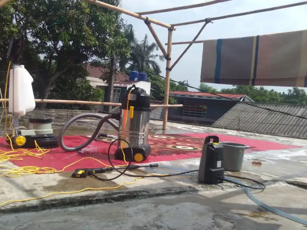 Perlengkapan Cuci Karpet Polisher,Vakum,High Pressure Merk Krisbow