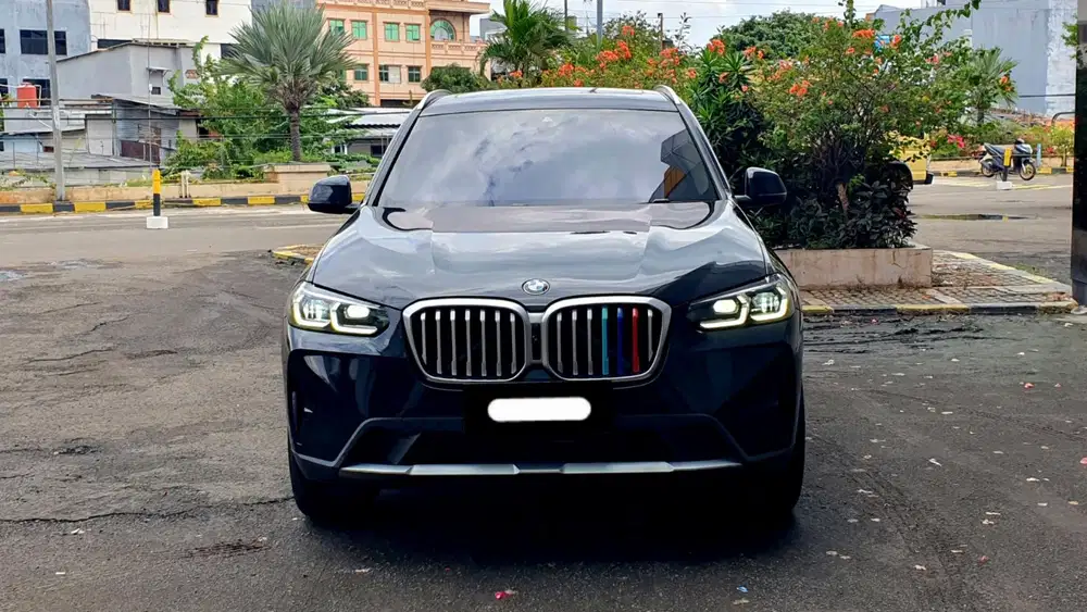 Km25rb bmw x3 sdrive xline 2022 hitam pajak panjang