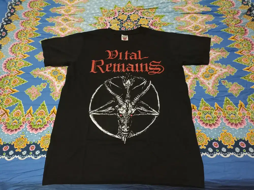 Baju Atasan Pakaian Kaos T Shirt Vital Remains
