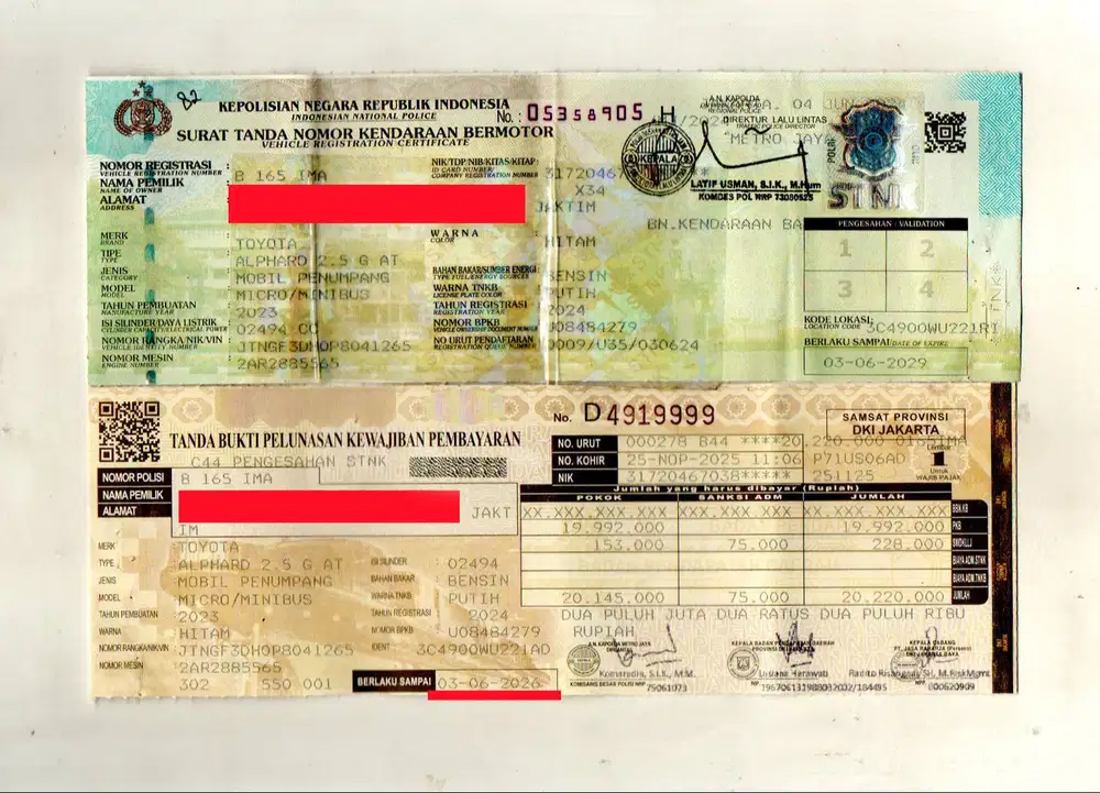 TAX=JUNI Bunga=4% Km=5.800 Toyota Alphard G ATPM 2023 ALPHARD G 2023