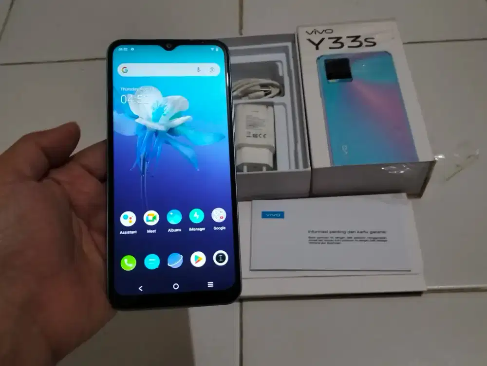 BUTUH UANG VIVO Y33S RAM 8GB / 256GB 4G LTE 6.58in Finger Kamera 50MP