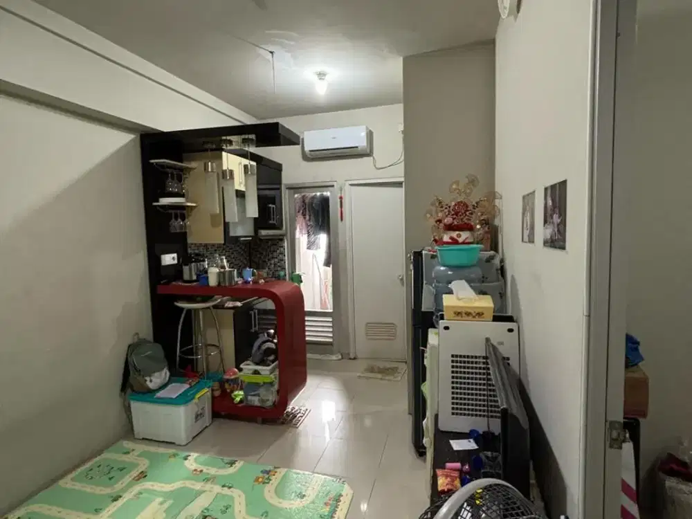 HRG MENARIK APARTEMEN GRAND EMERALD GADING NIAS KELAPA GADING UKU 35 M2 2 KAMAR LANTAI 22 SEMI FURNISHED HRG BAGUS