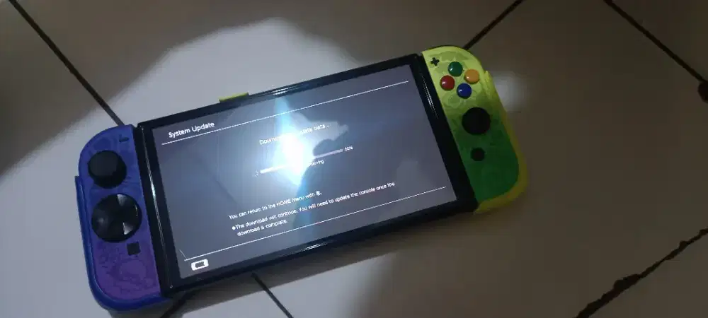 Paket Nintendo switch oled dengan 5 games (boleh beli nintendo aja)