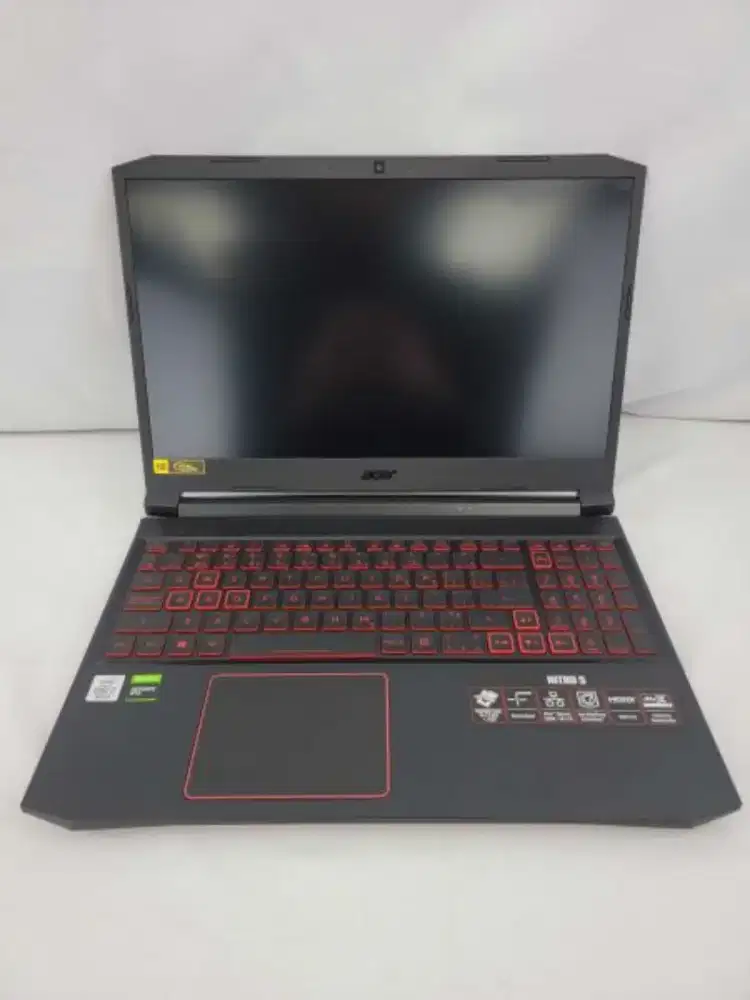 Jual laptop gamin Acer Nitro Core i7 Gen9 Ram 8Gb Ssd 256Gb mulus
