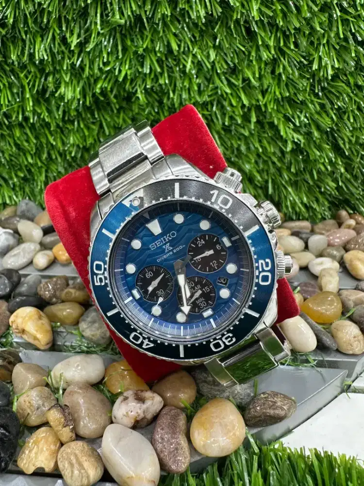 Seiko Prospex Solar Save the Ocen Baselword Spesial edition Original