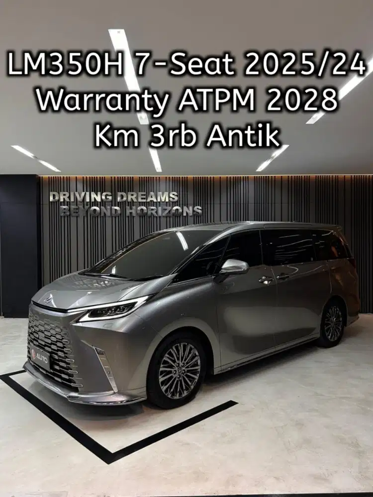 Lexus LM350 Hybrid LM350H 2025 7-Seater Km3rb Nik 2024 B2600WFC