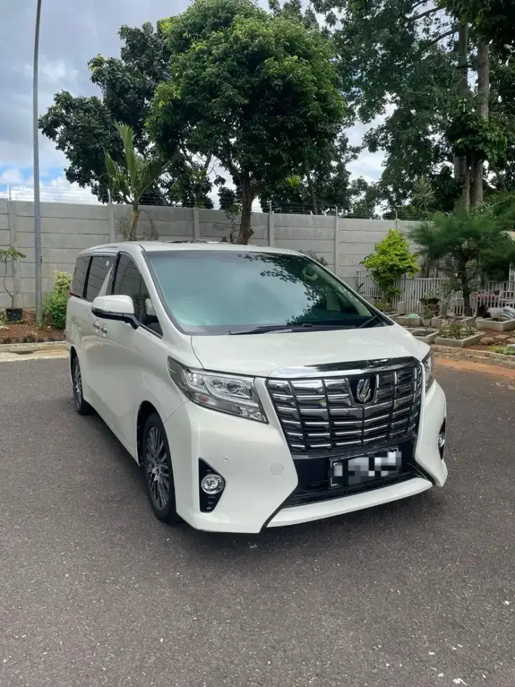 LOWKM20RB! ALPHARD 2.5 G ATPM 2015 FULL ORI