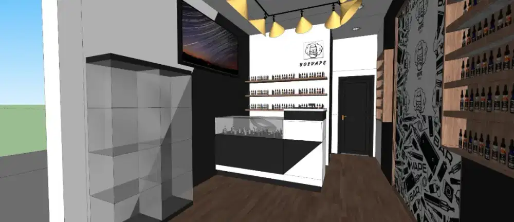 Etalase Vape Store/HP/Laptop dll