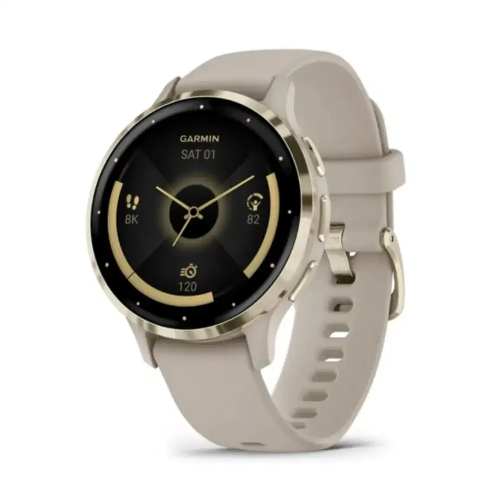 Garmin Venu 3S - Soft Gold French Grey