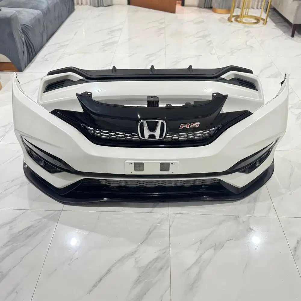 Bemper set honda jazz facelift depan belakang 1 set plus bracket