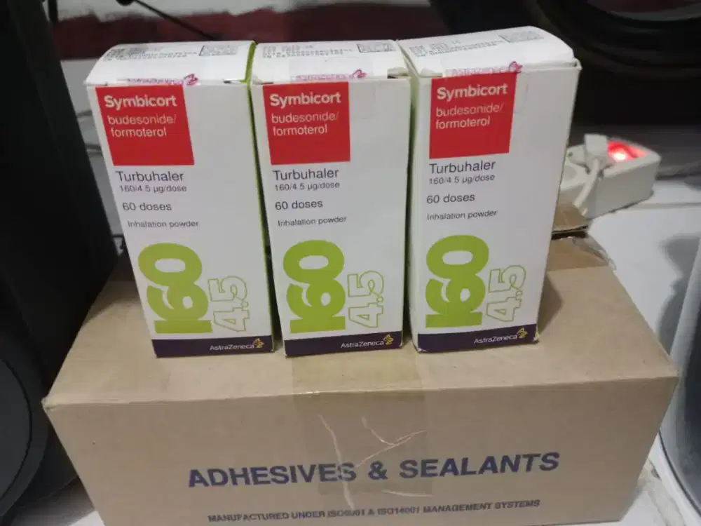 Symbicort Turbuhaller Astra Zaneca Baru Siap Pakai