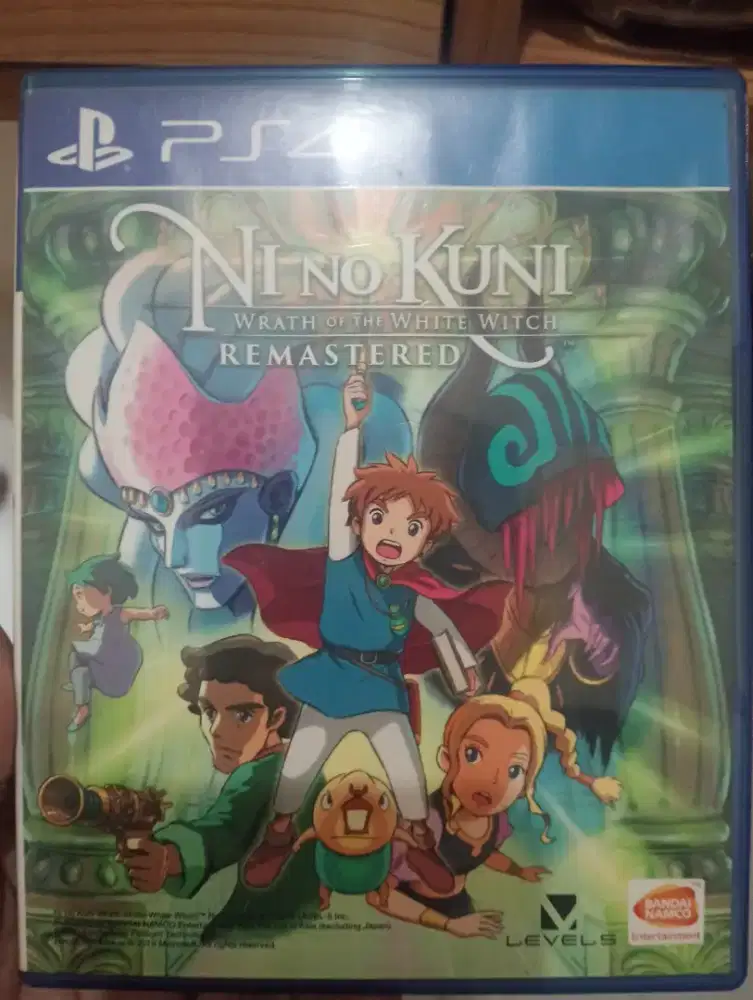 Kaset PS4 Nino kuni 1 dan 2