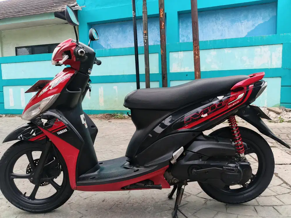 Yamaha Mio j fi 2014 stater tokcer halus mulus terawat