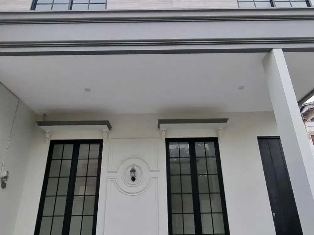 Dijual Rumah Baru Gress Taman Pondok Indah Hook Utara Timur 2LT 4KT Luas 130m Dekat Tol dan Pakuwon Mall Surabaya Barat