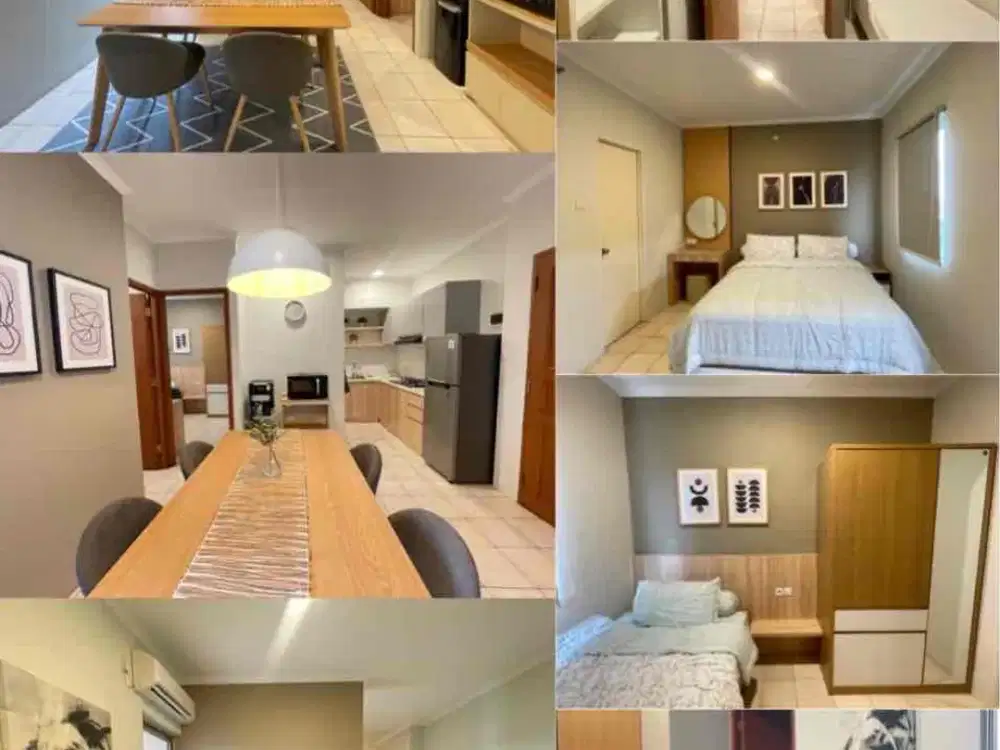 Dijual apartemen gading mediterania kelapa gading 3 Kamar furnish