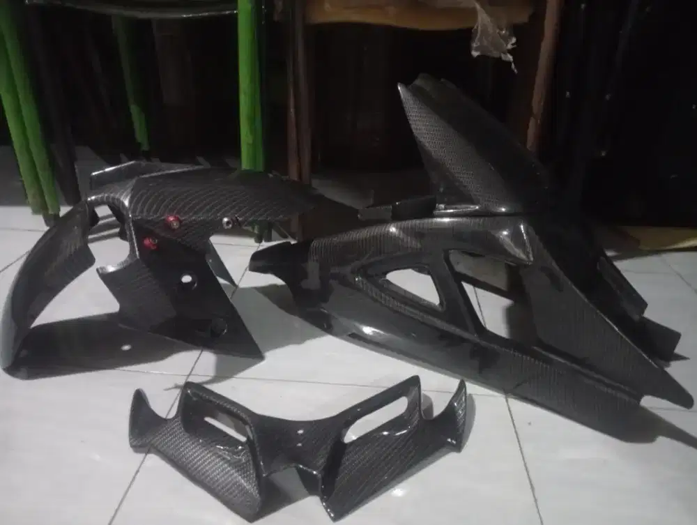 Spakbor Depan Belakang Winglet Ninja 250 Karbon
