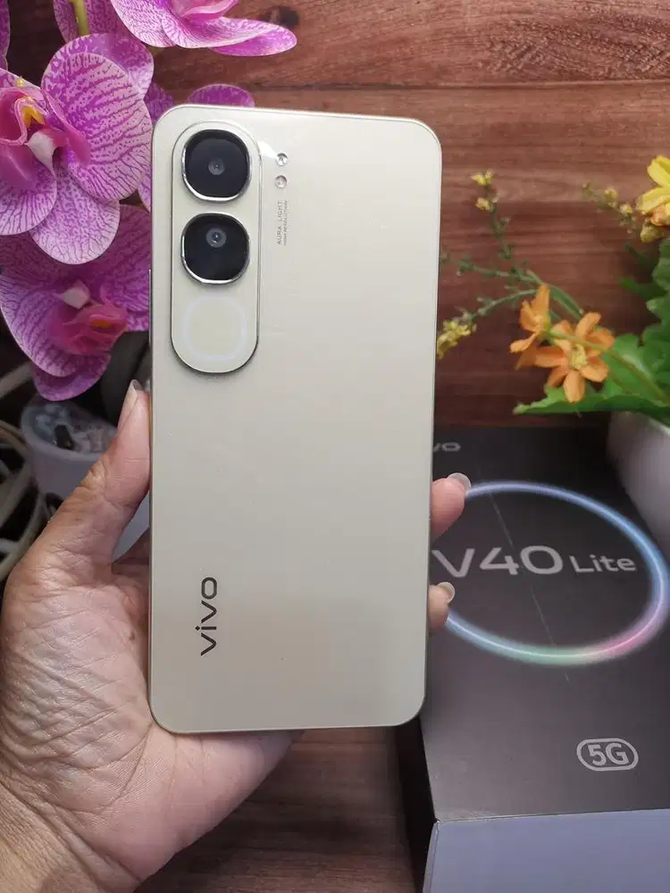 vivo v40 lite ram 8 256gb silver titanium bisa tuker tambab