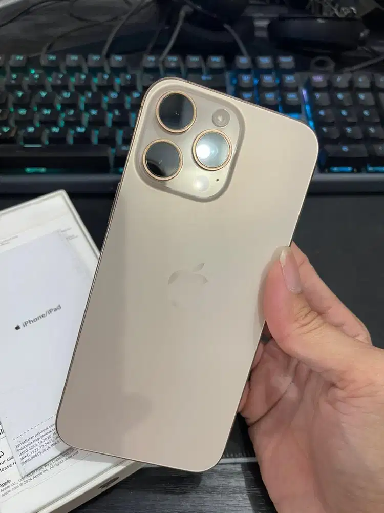 Jual iphone 16 Pro Max 256GB BH100% CC110