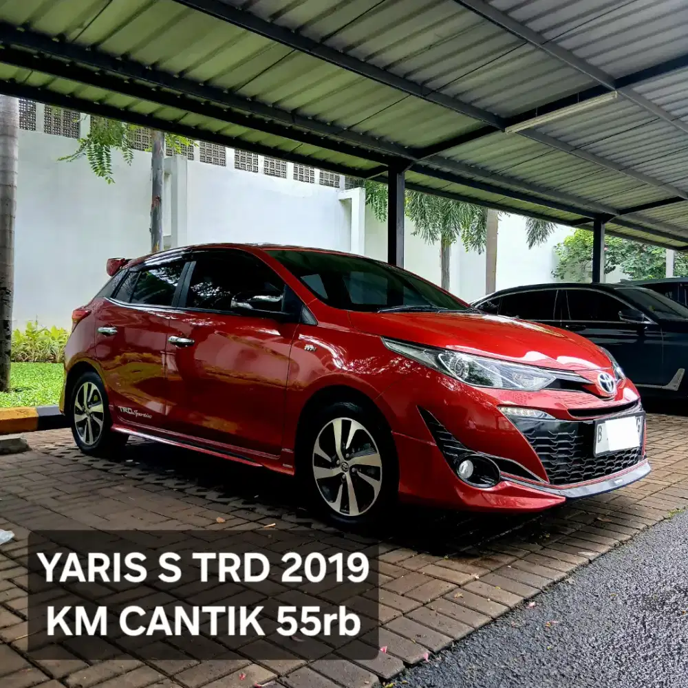 CASH - TOYOTA YARIS S TRD 2019 - LOW KM 55rb
