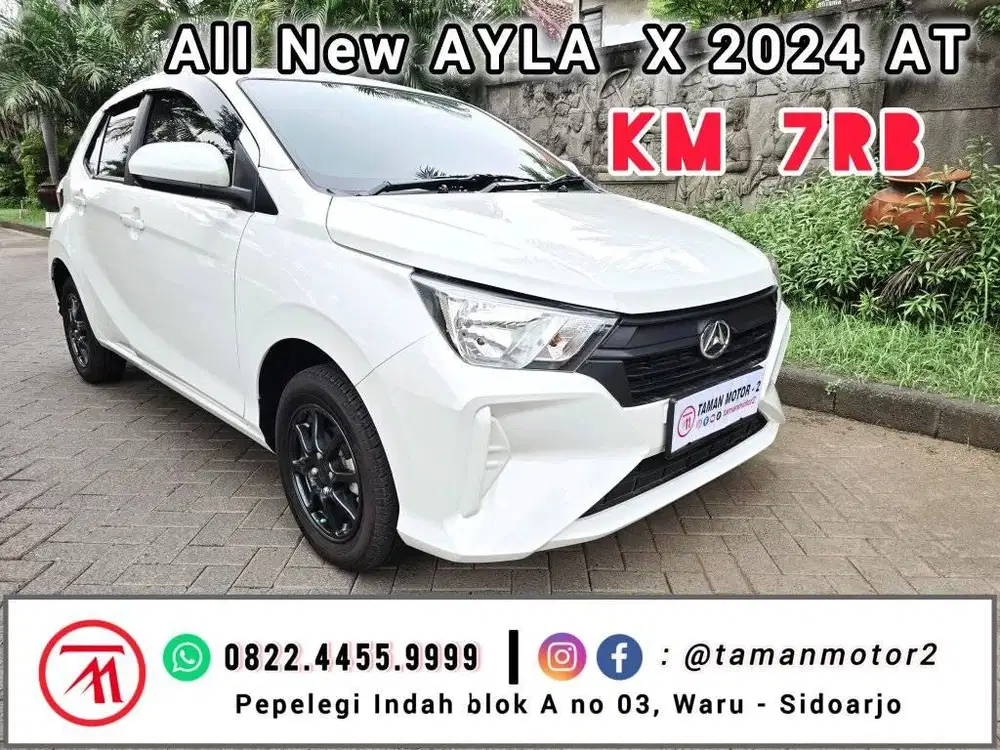 [ KM 7rb]  Ayla X 2024 A/T ORIGINAL