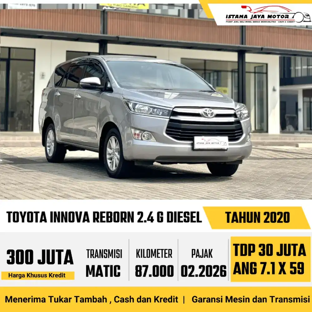 TOYOTA INNOVA 2.4 G DIESEL 2020