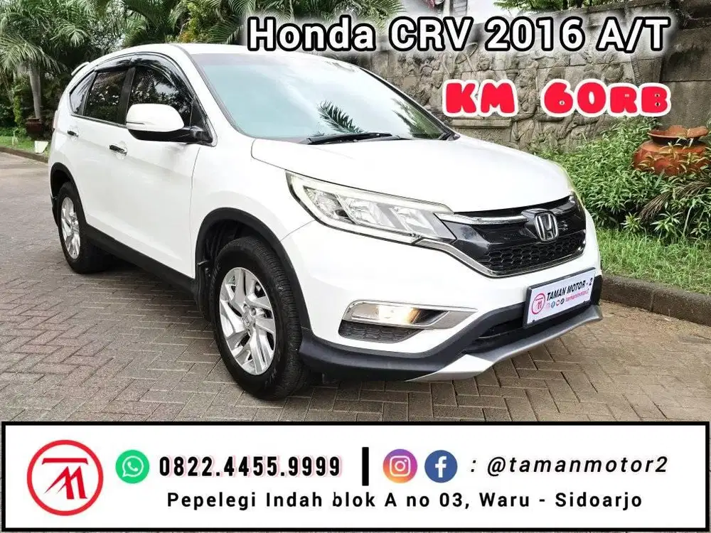 [ KM 60rb ] CRV 2016 AT Kondisi SUPERR