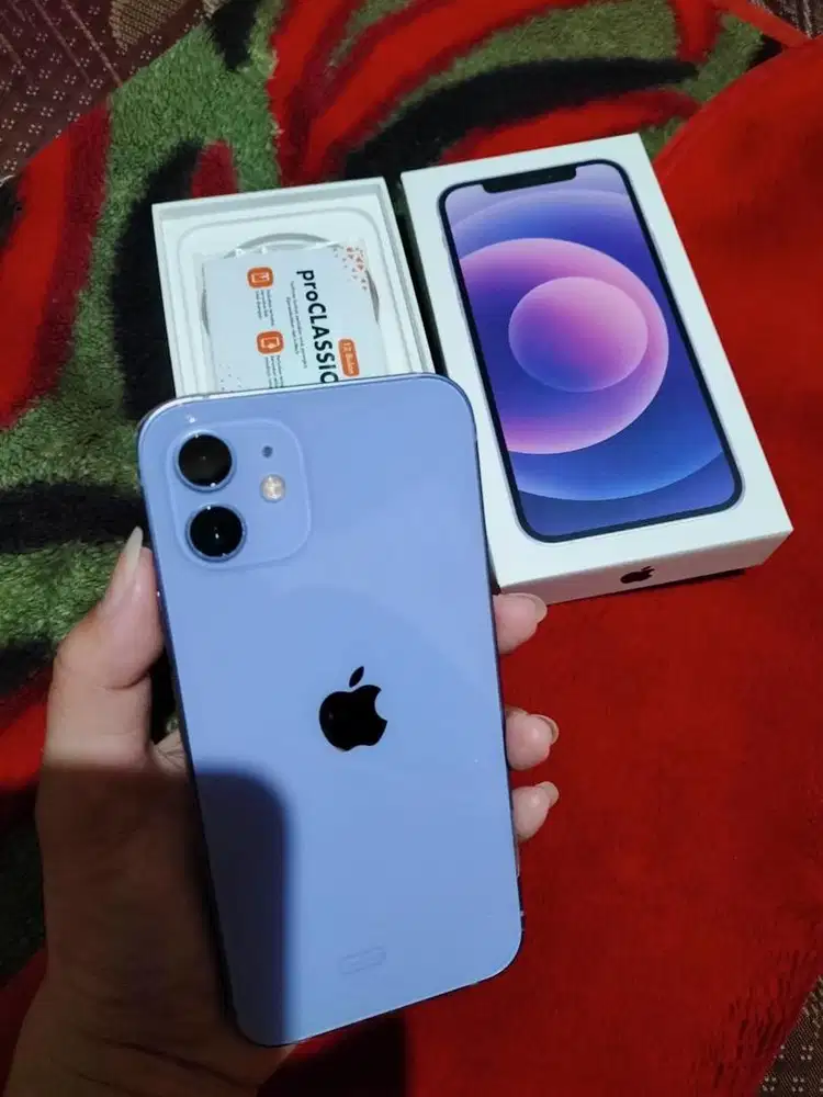 Dijual cepat iphone 12 64gb ibox