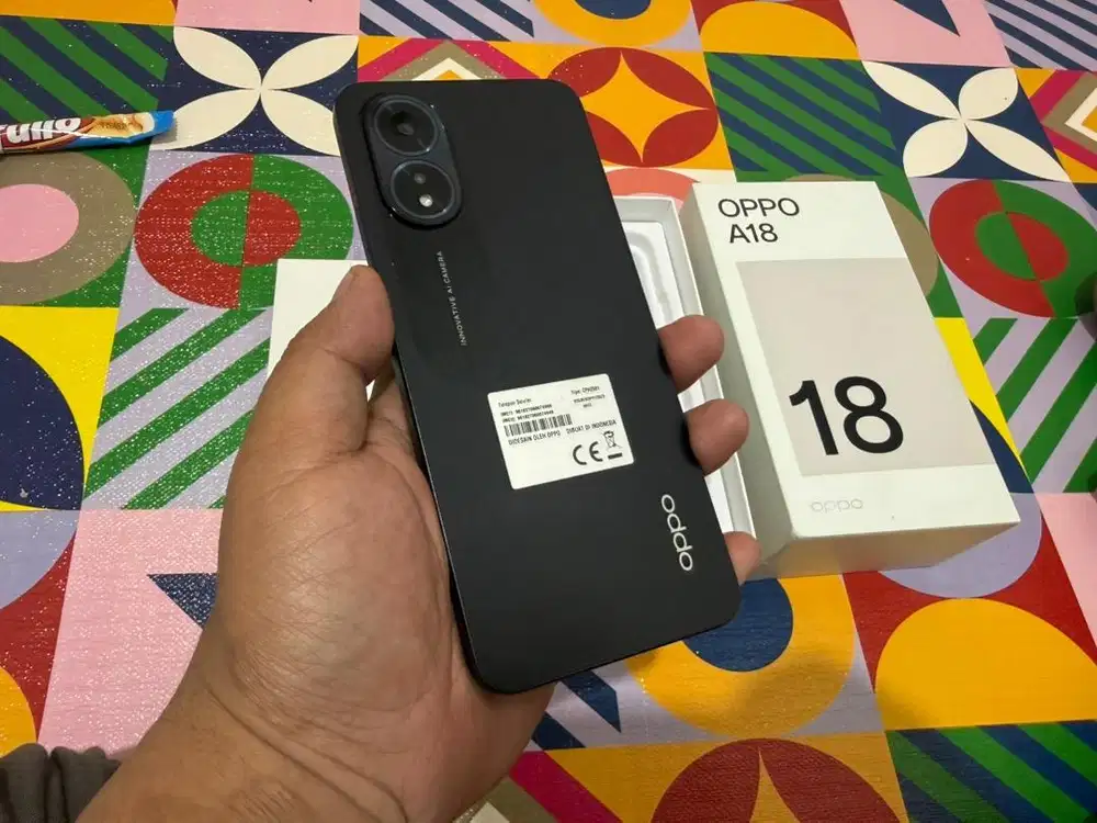Oppo a18 6/128gb mulus 100% fullset