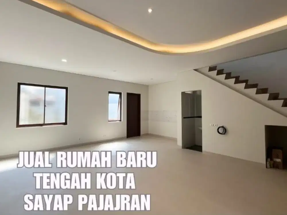 Rumah Baru Di Pusat Kota Bandung jawa Barat Jalan Pajajaran Bandung Dekat Sekolah,Mall,Tol paster,Stasiun kereta api
