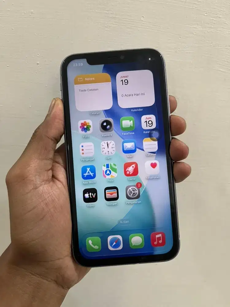 IPHONE 11 128GB PURPLE IMEI TERDAFTAR BEACUKAI