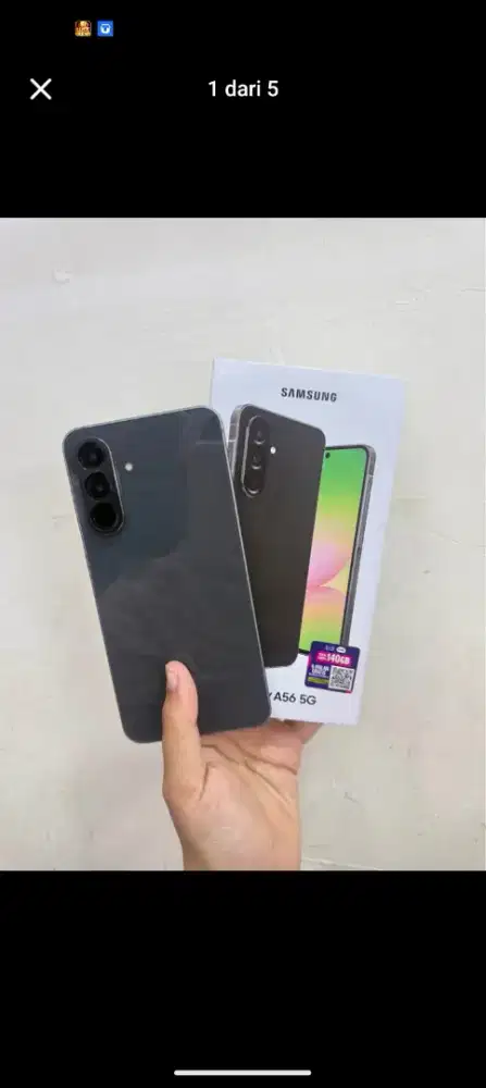 SAMSUNG A56 GREY LIKE NEW