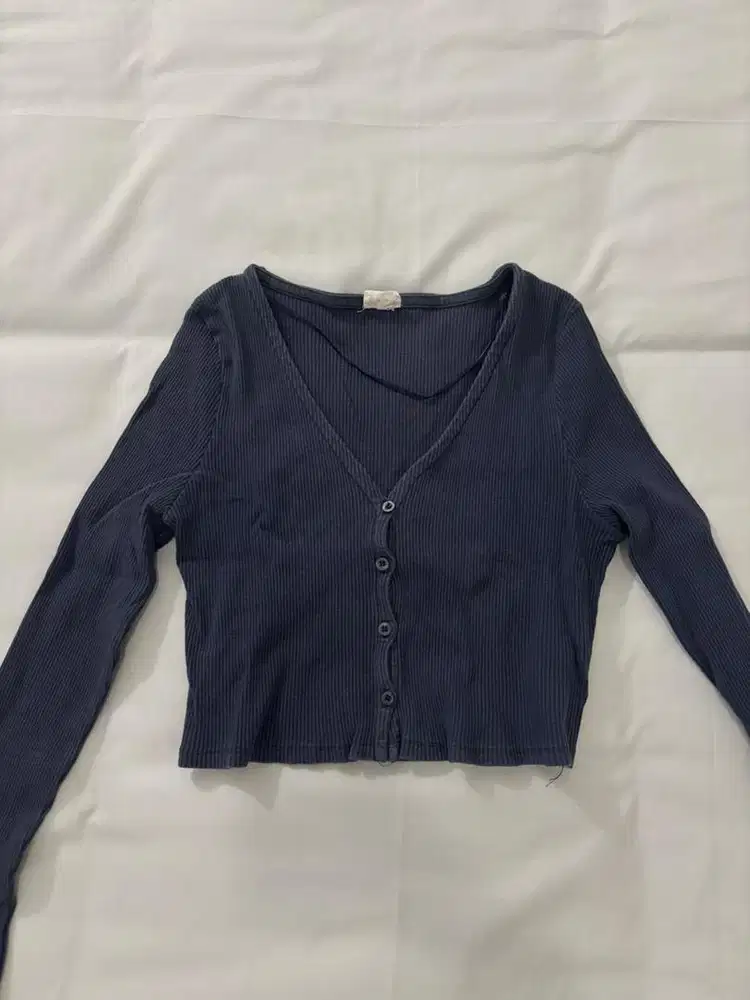 Preloved Cotton On Crop Cardigan