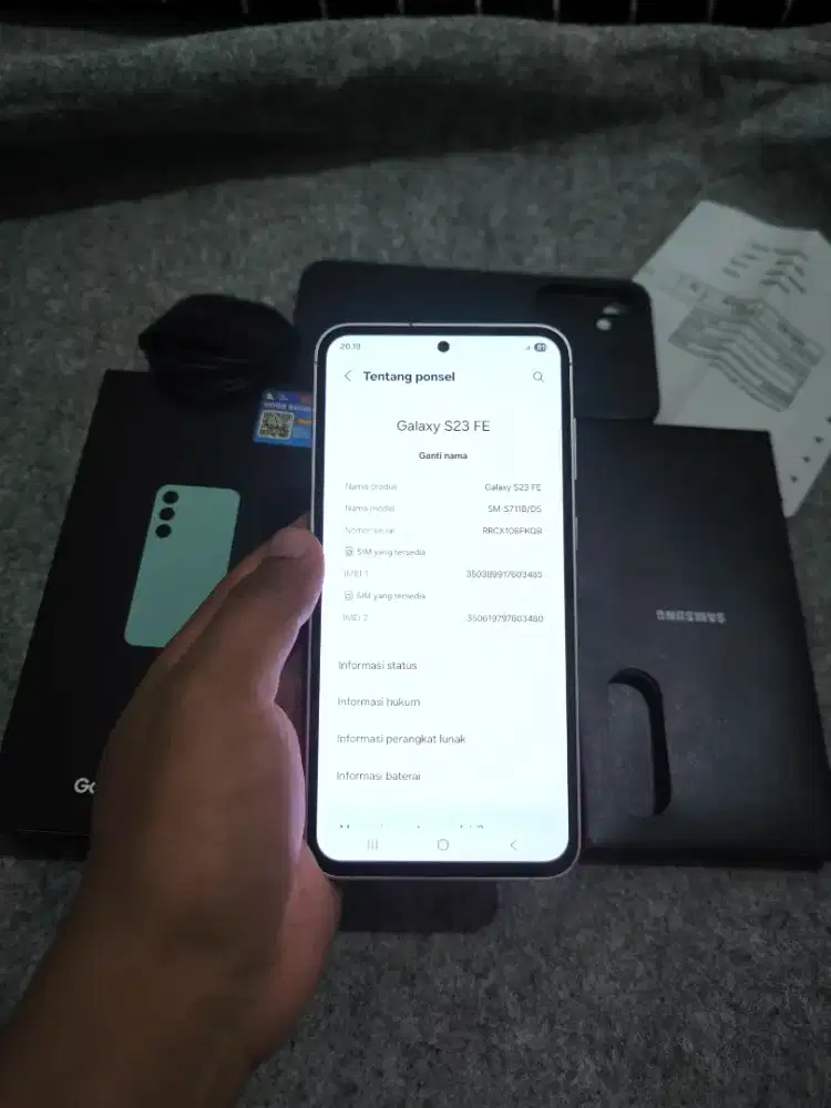 Samsung S23 Fe 8/128 Like new mulus fullset