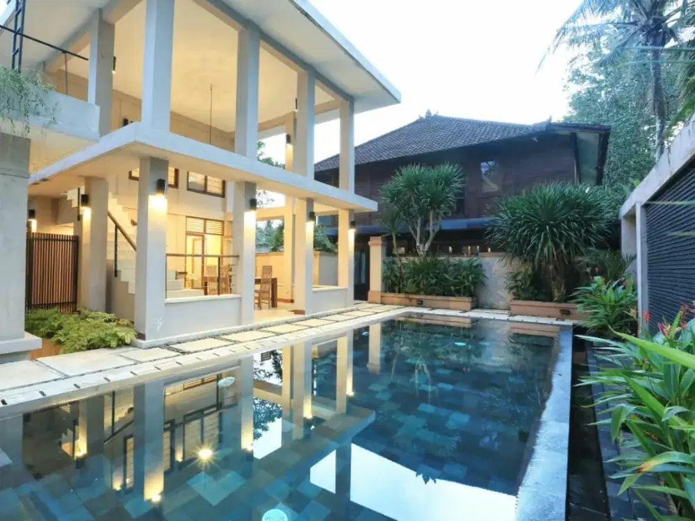 Dijual Villa Asri dan Nyaman Dekat Ubud Central
