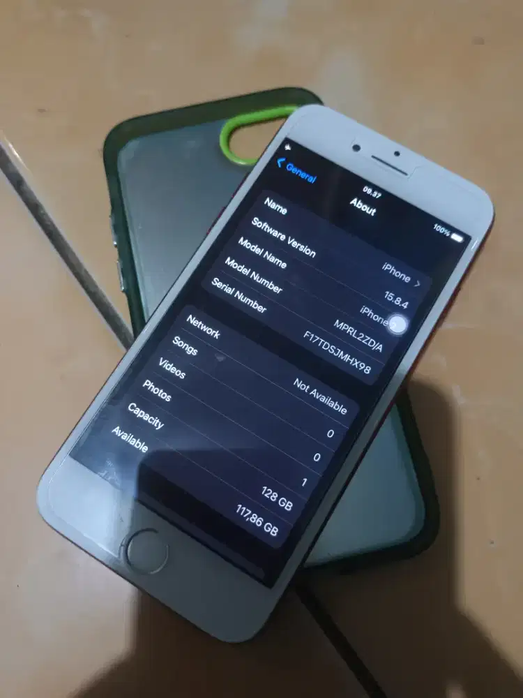 Iphone 7 128 kelengkapan batangan