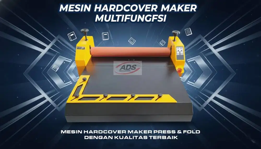 MESIN HARDCOVER MAKER MULTIFUNGSI PRESS & FOLD