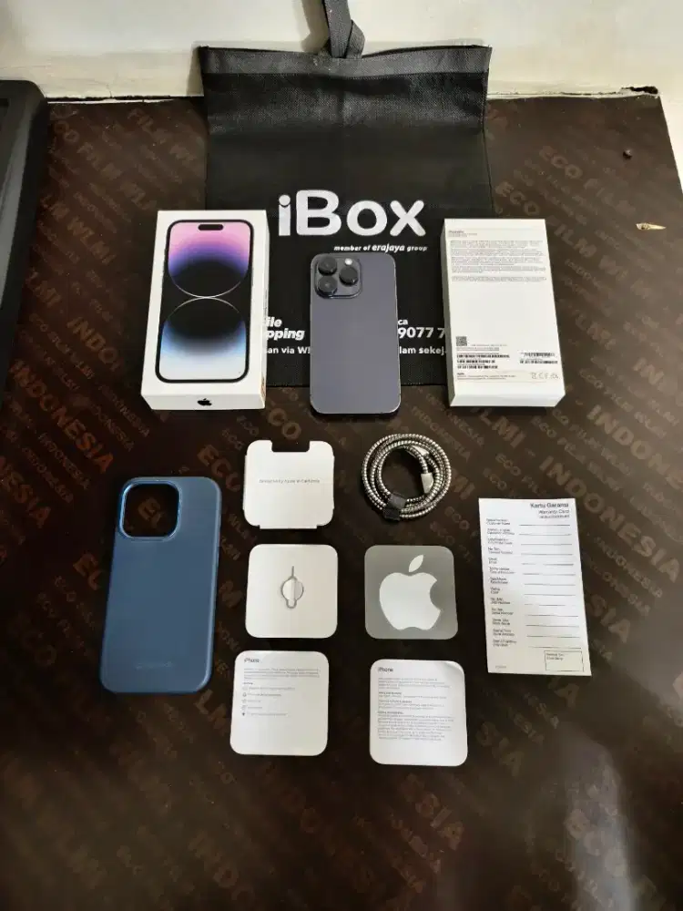 Iphone 14 Pro 128gb IBOX resmi Fullset lengkap original