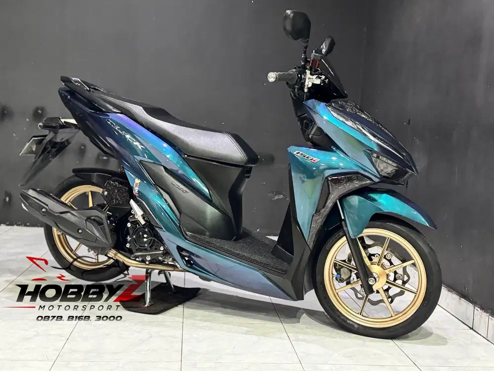 Honda vario 150 cbs iss 2021 modif ninja,km 20rb,istimewa mantap