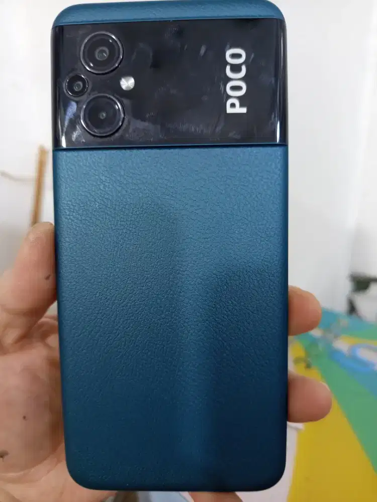 DIJUAL SECOND POCO M5 RAM 4GB +2GB INTERNAL 128GB